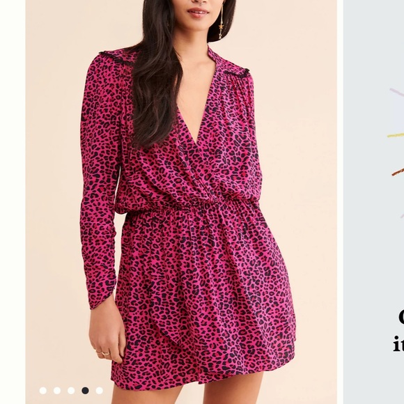 Zadig & Voltaire Leopard Print Mini Dress - Picture 4 of 13